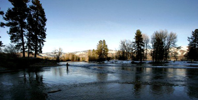 Fishing in the Methow River